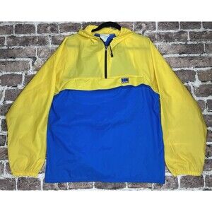 VTG 90s Helly Hansen Windbreaker Jacket Men M Women L Pullover Gorpcore Sailing